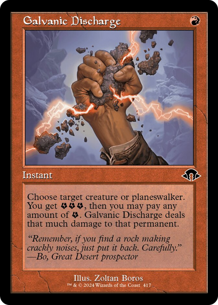 Galvanic Discharge (Retro) [Modern Horizons 3] | Anubis Games and Hobby