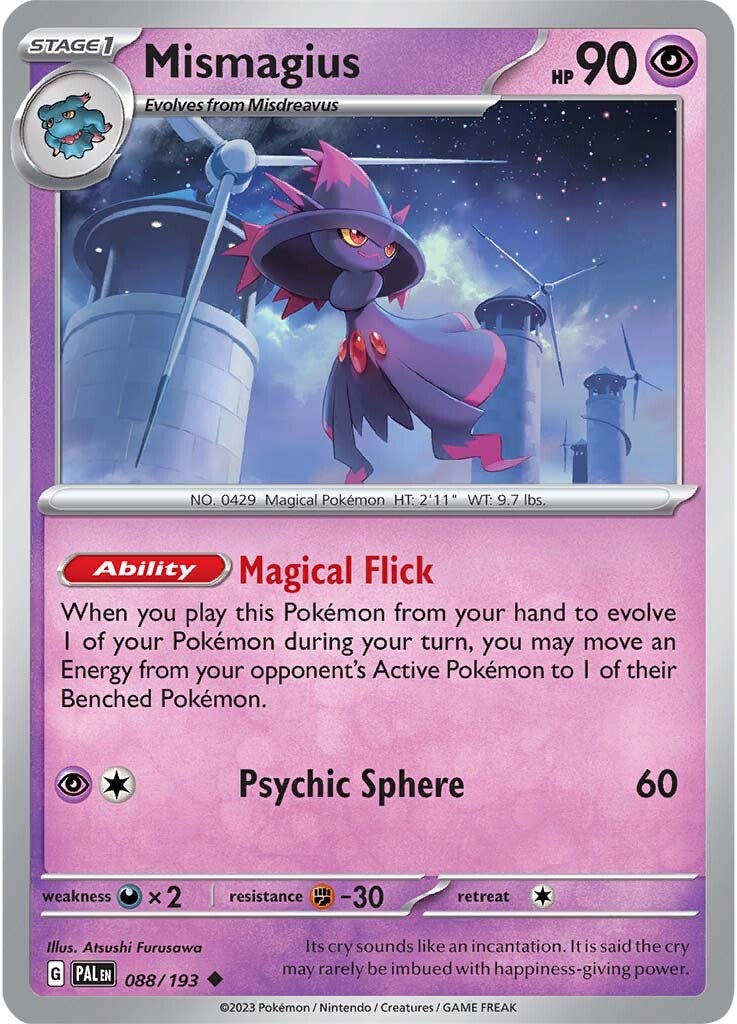 Mismagius (088/193) [Scarlet & Violet: Paldea Evolved] | Anubis Games and Hobby