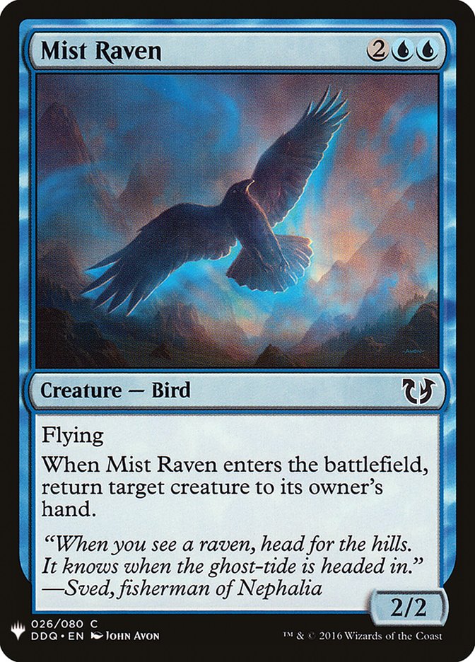 Mist Raven [Mystery Booster] | Anubis Games and Hobby