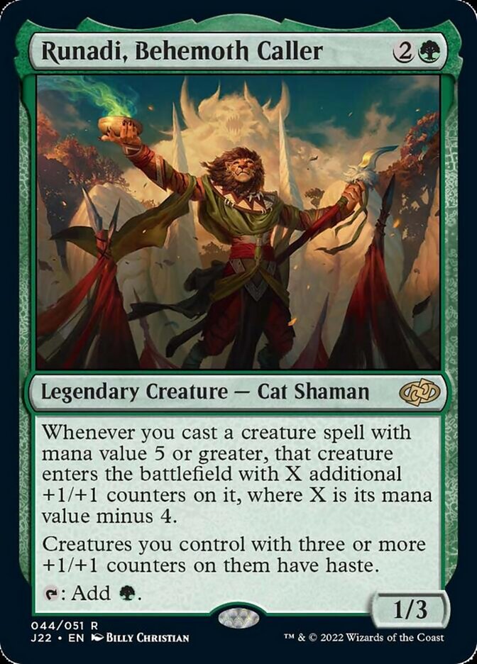 Runadi, Behemoth Caller [Jumpstart 2022] | Anubis Games and Hobby
