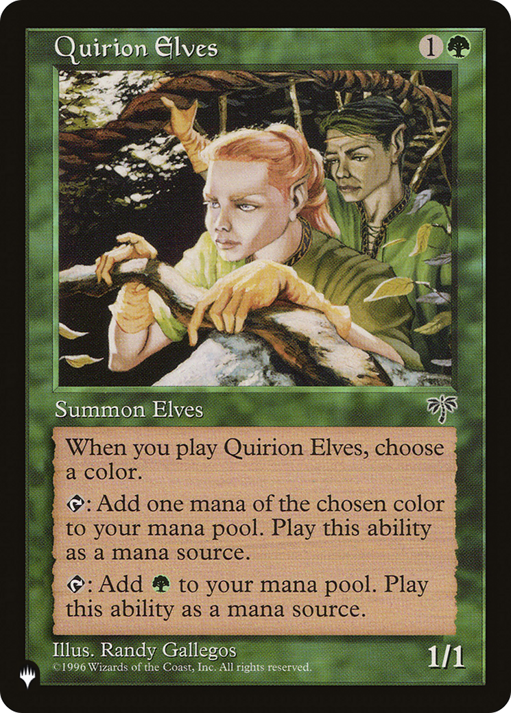 Quirion Elves [The List] | Anubis Games and Hobby