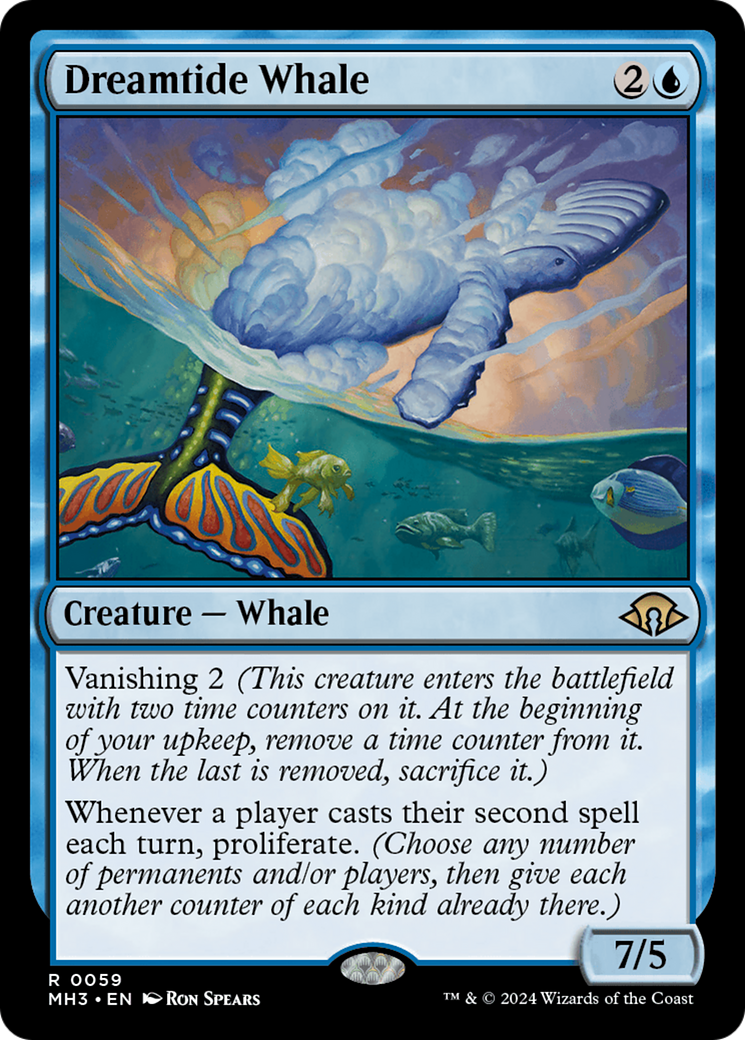 Dreamtide Whale [Modern Horizons 3] | Anubis Games and Hobby