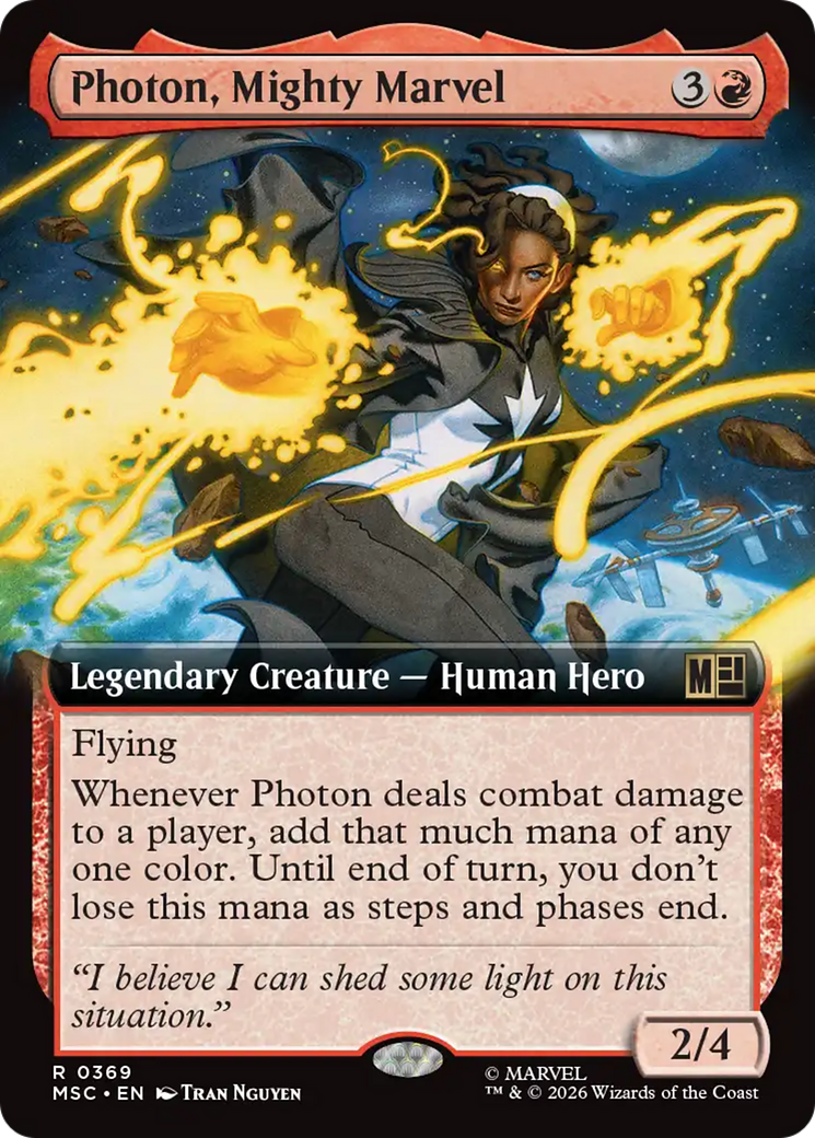 Photon, Mighty Marvel (Extended Art) [Marvel Super Heroes Commander] | Anubis Games and Hobby