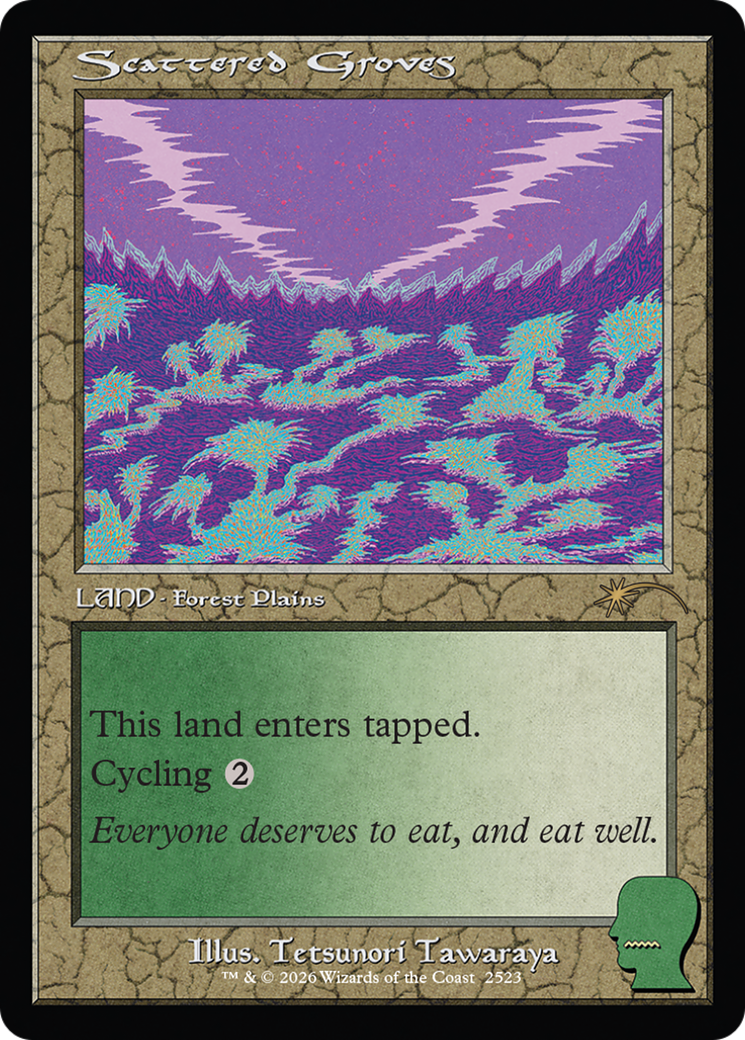 Scattered Groves [Secret Lair Drop Series] | Anubis Games and Hobby