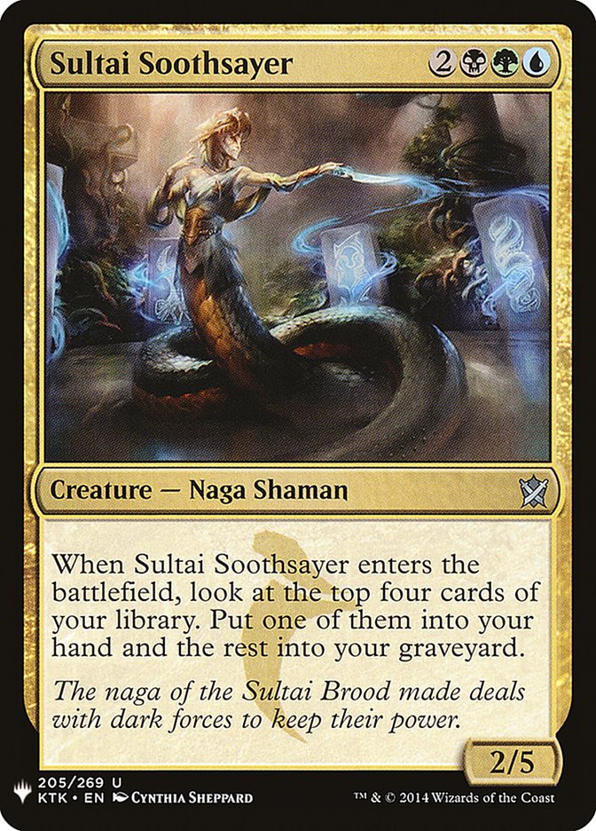 Sultai Soothsayer [Mystery Booster] | Anubis Games and Hobby