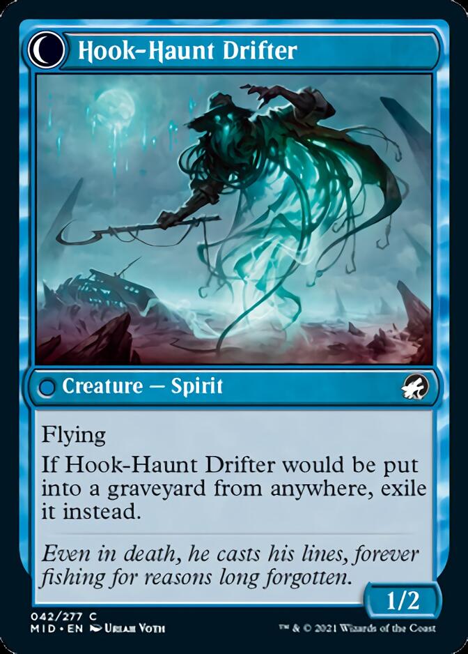 Baithook Angler // Hook-Haunt Drifter [Innistrad: Midnight Hunt] | Anubis Games and Hobby
