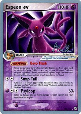 Espeon ex (102/115) (Eeveelutions - Jimmy Ballard) [World Championships 2006] | Anubis Games and Hobby