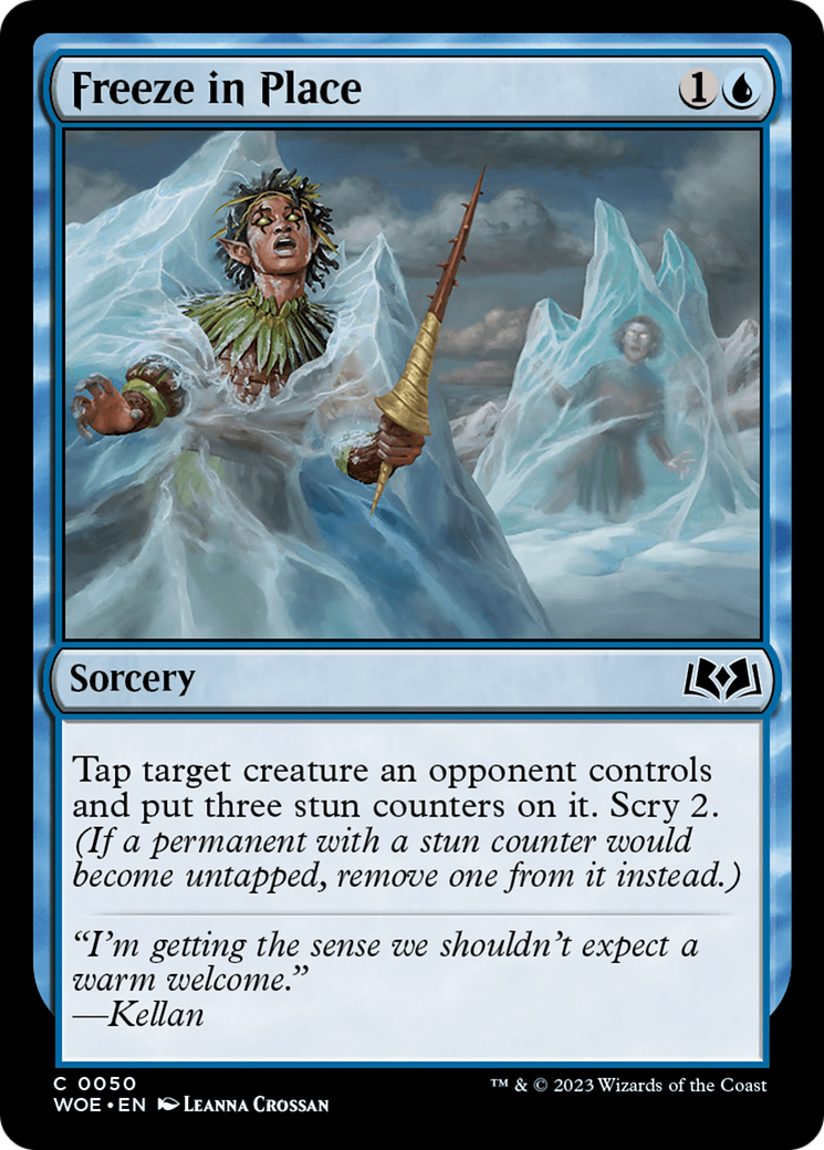 Freeze in Place [Wilds of Eldraine] | Anubis Games and Hobby