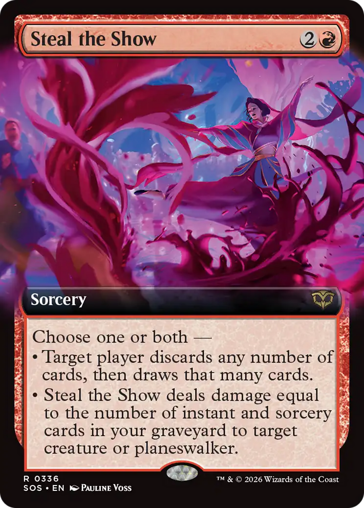 Steal the Show (Extended Art) [Secrets of Strixhaven] | Anubis Games and Hobby