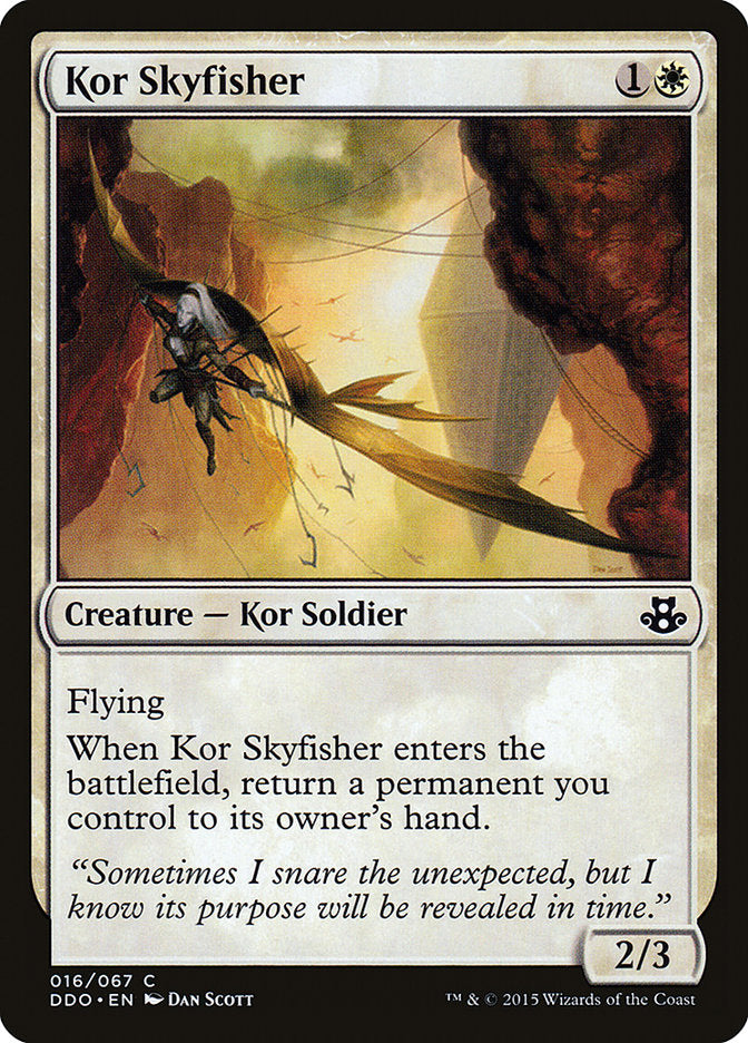 Kor Skyfisher [Duel Decks: Elspeth vs. Kiora] | Anubis Games and Hobby