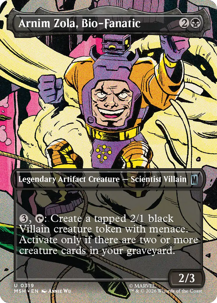 Arnim Zola, Bio-Fanatic (Borderless) [Marvel Super Heroes] | Anubis Games and Hobby