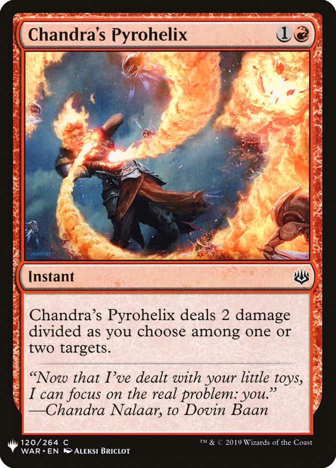 Chandra's Pyrohelix [Mystery Booster] | Anubis Games and Hobby