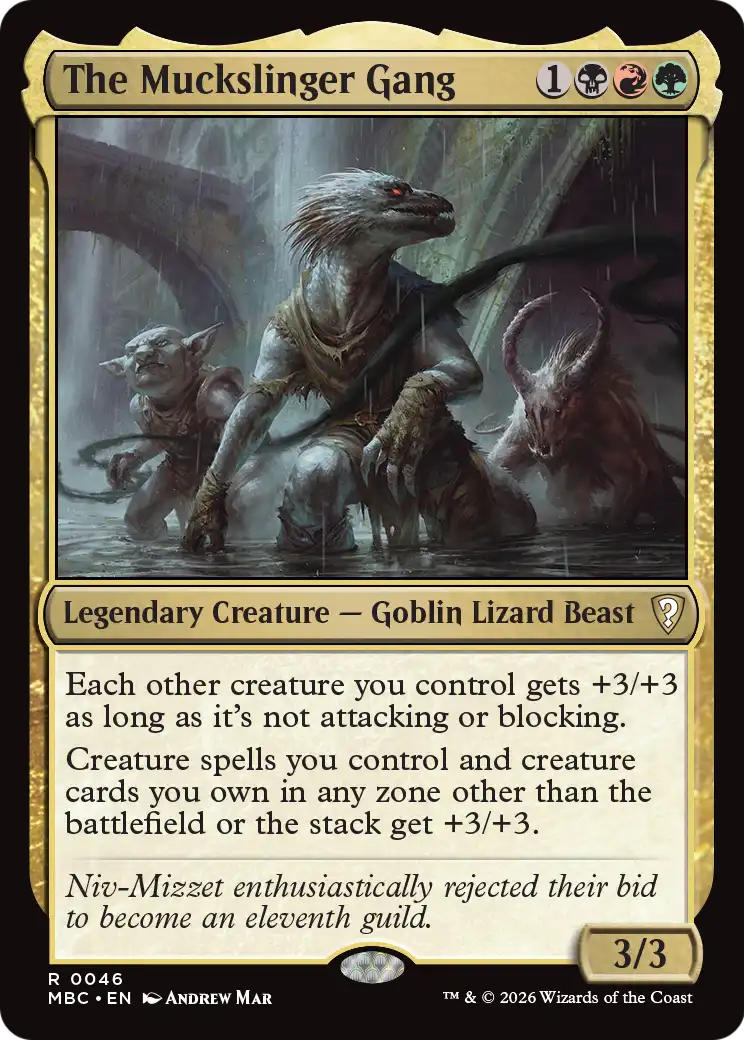 The Muckslinger Gang [Mystery Booster: Commander Edition] | Anubis Games and Hobby
