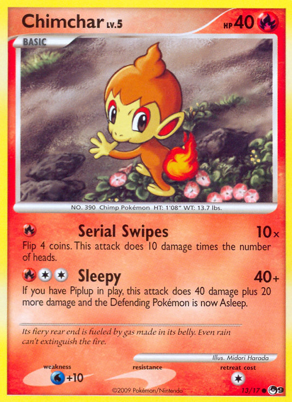 Chimchar (13/17) [POP Series 9] | Anubis Games and Hobby