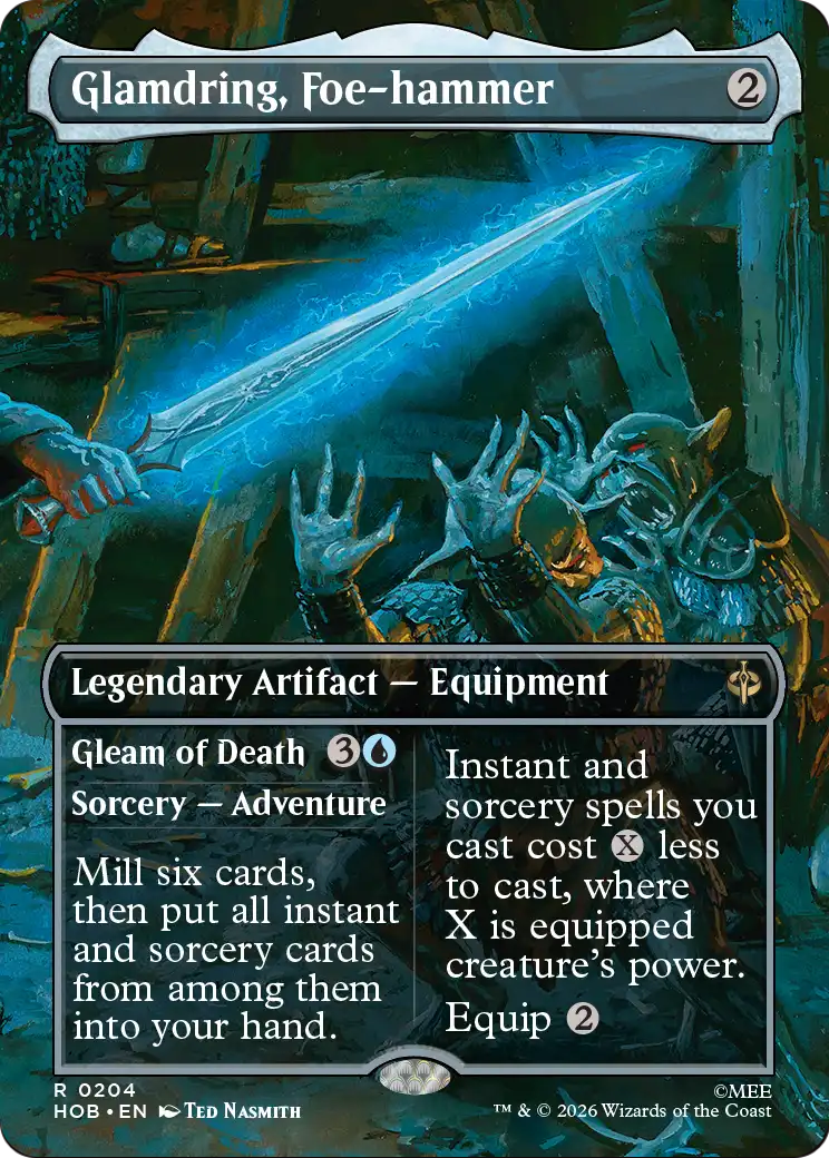 Glamdring, Foe-hammer (Borderless) [The Hobbit] | Anubis Games and Hobby