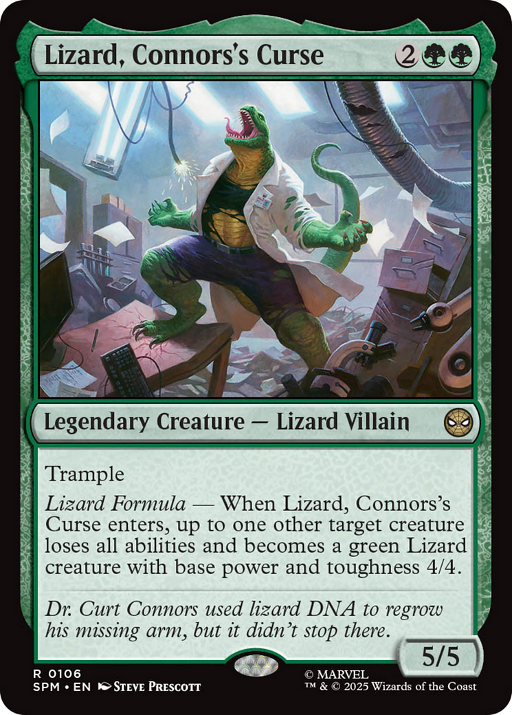 Lizard, Connors's Curse [Marvel's Spider-Man] | Anubis Games and Hobby