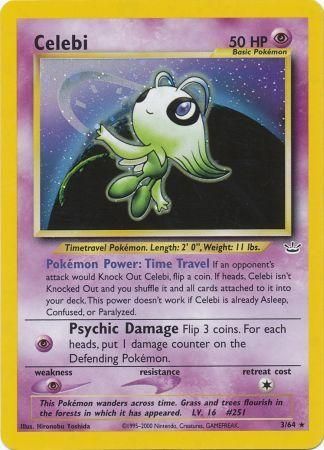 Celebi (3/64) [Neo Revelation Unlimited] | Anubis Games and Hobby