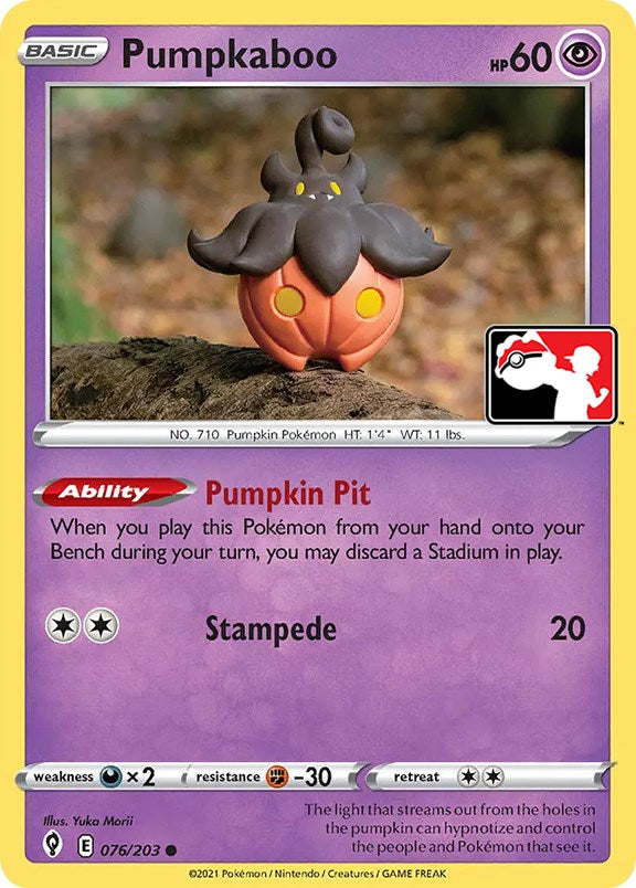 Pumpkaboo (076/203) [Prize Pack Series One] | Anubis Games and Hobby