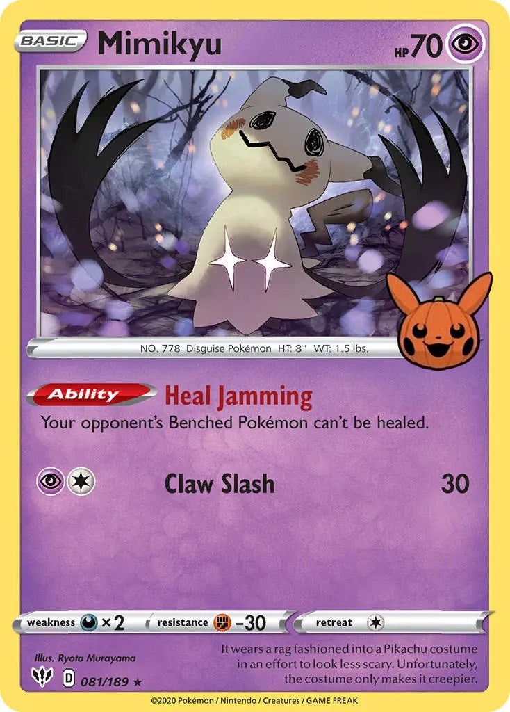 Mimikyu (081/189) [Trick or Trade] | Anubis Games and Hobby