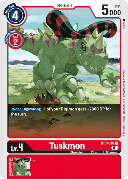 Tuskmon [BT7-010] [Next Adventure] | Anubis Games and Hobby