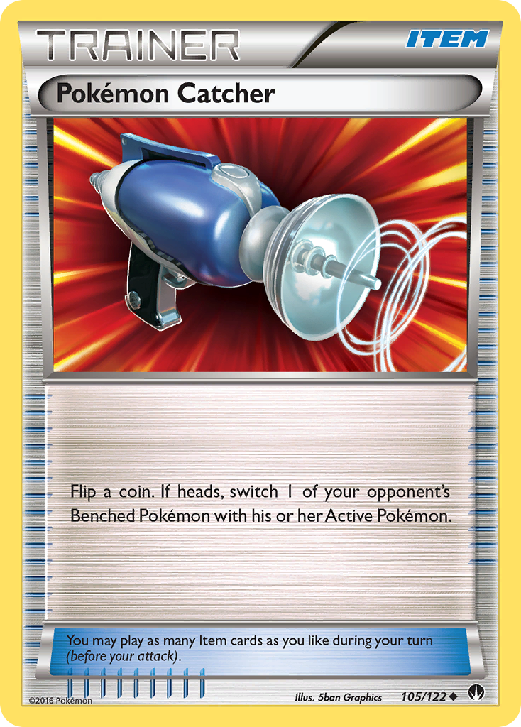 Pokemon Catcher (105/122) [XY: BREAKpoint] | Anubis Games and Hobby