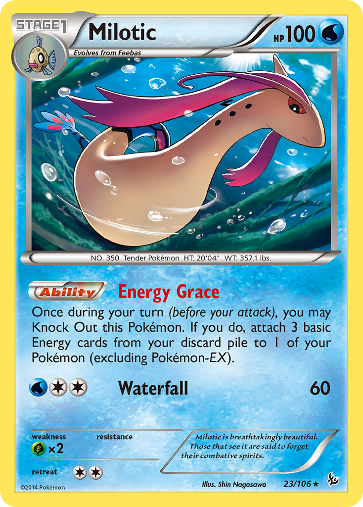 Milotic (23/106) [XY: Flashfire] | Anubis Games and Hobby