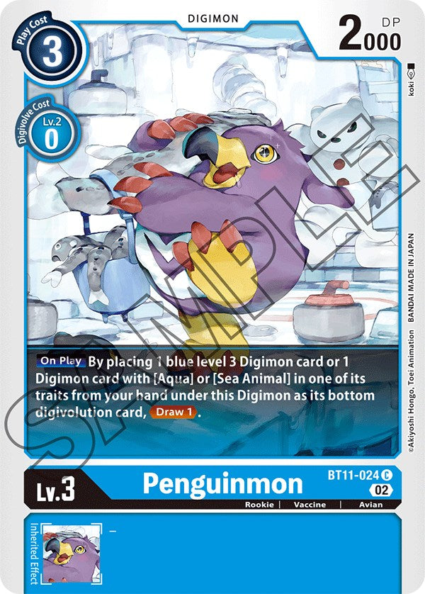 Penguinmon [BT11-024] [Dimensional Phase] | Anubis Games and Hobby