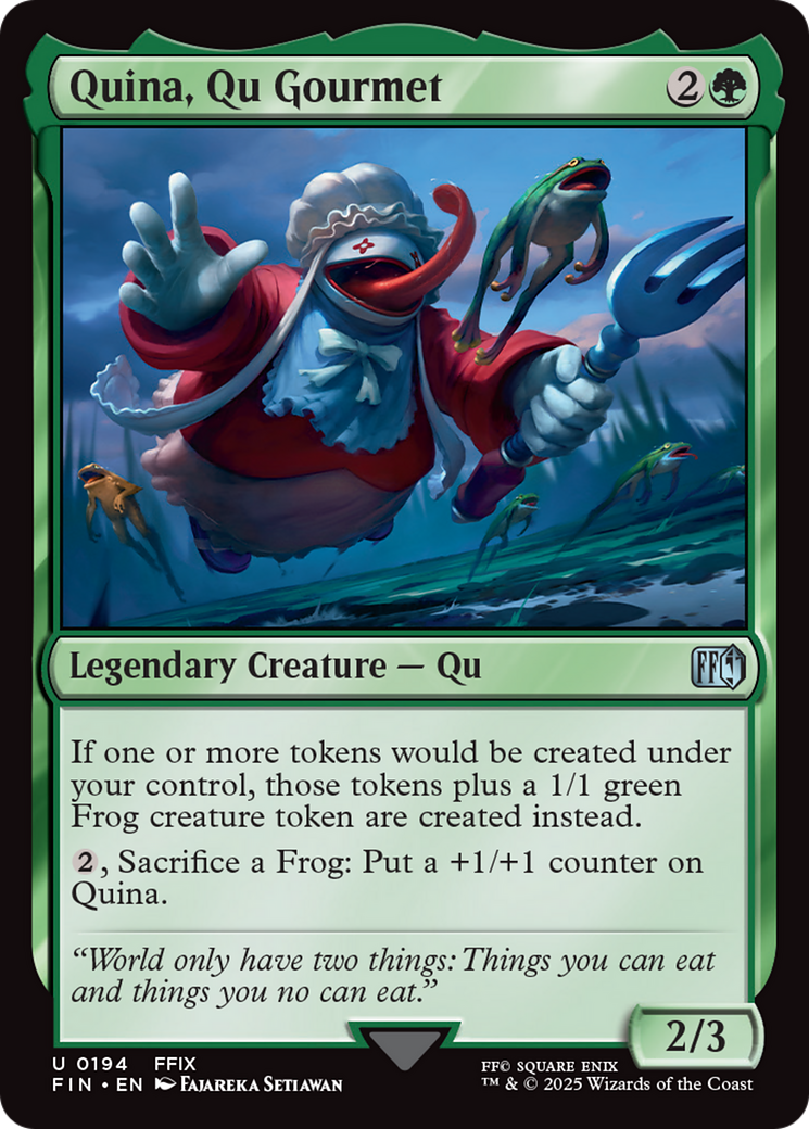 Quina, Qu Gourmet [FINAL FANTASY] | Anubis Games and Hobby
