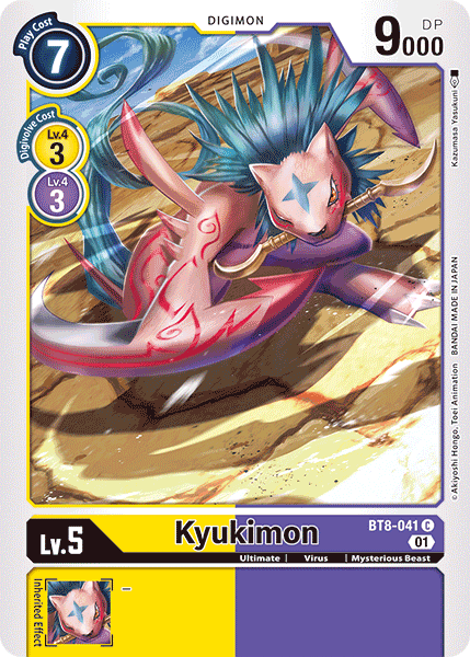 Kyukimon [BT8-041] [New Awakening] | Anubis Games and Hobby