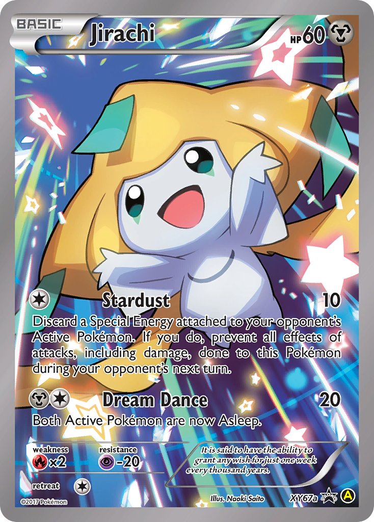 Jirachi (XY67a) [Alternate Art Promos] | Anubis Games and Hobby