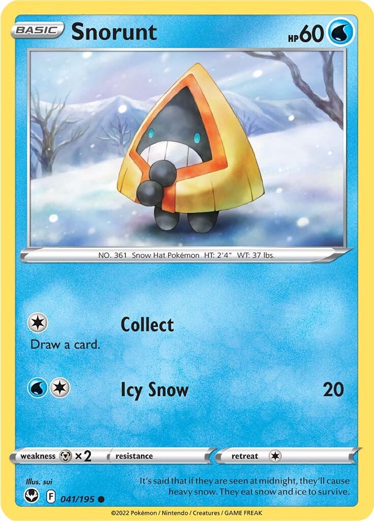 Snorunt (041/195) [Sword & Shield: Silver Tempest] | Anubis Games and Hobby