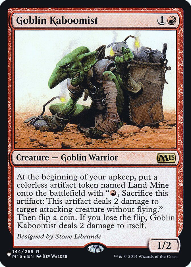 Goblin Kaboomist [Secret Lair: Heads I Win, Tails You Lose] | Anubis Games and Hobby