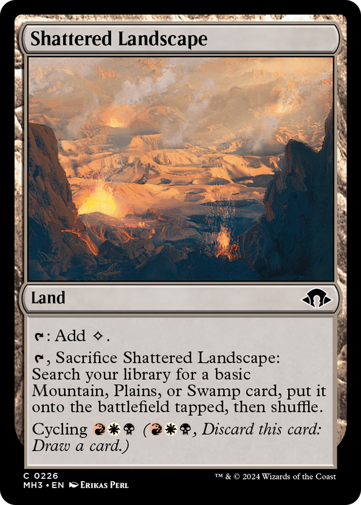 Shattered Landscape [Modern Horizons 3] | Anubis Games and Hobby