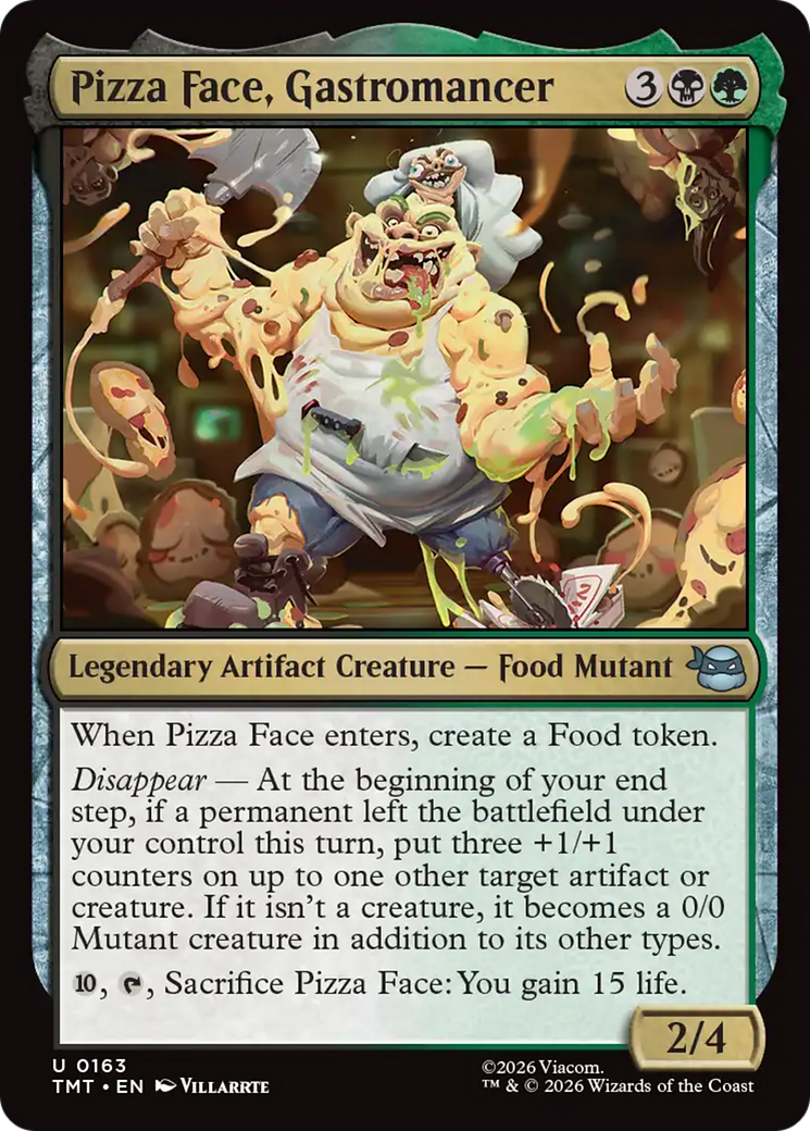 Pizza Face, Gastromancer [Teenage Mutant Ninja Turtles] | Anubis Games and Hobby