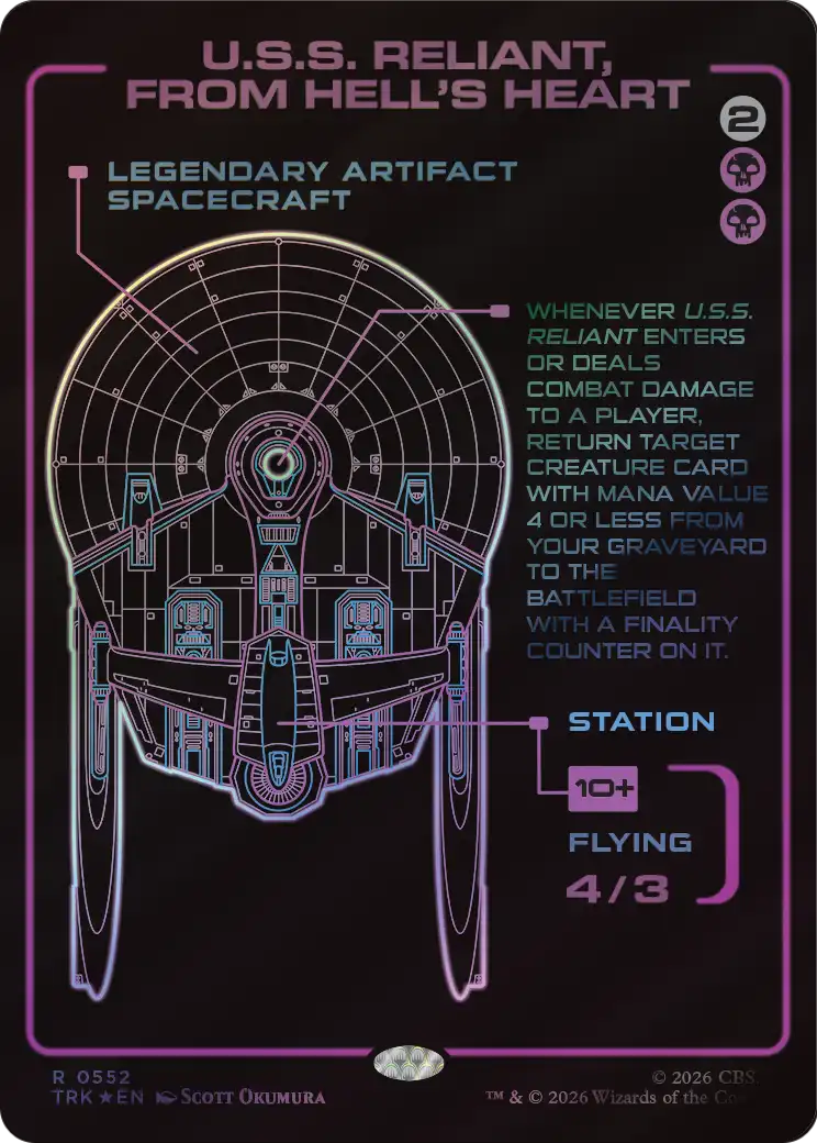 U.S.S. Reliant, From Hell's Heart (Showcase) [Star Trek] | Anubis Games and Hobby
