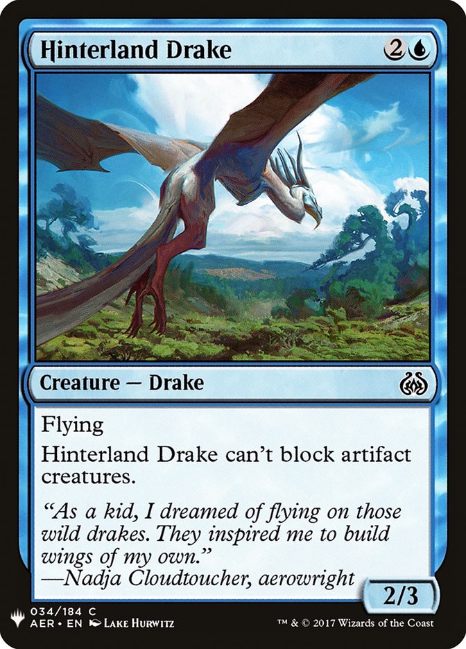 Hinterland Drake [Mystery Booster] | Anubis Games and Hobby