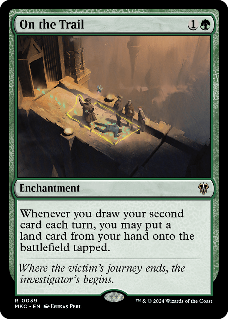 On the Trail [Murders at Karlov Manor Commander] | Anubis Games and Hobby