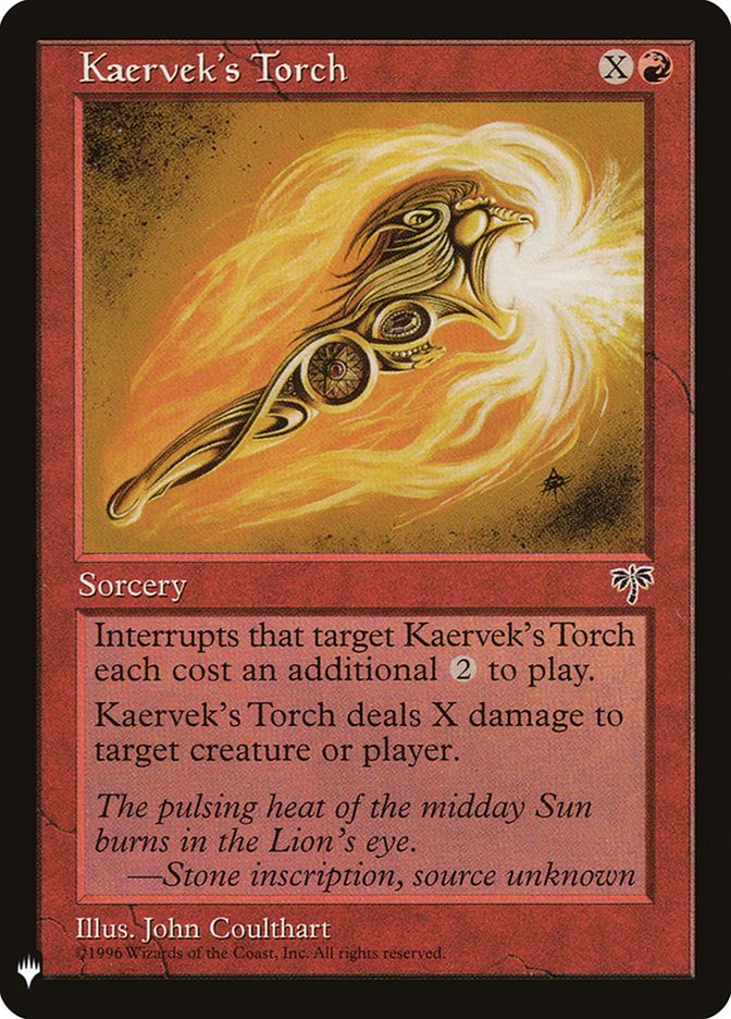 Kaervek's Torch [Mystery Booster] | Anubis Games and Hobby