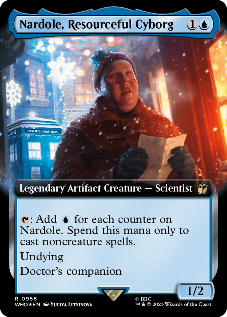 Nardole, Resourceful Cyborg (Extended Art) (Surge Foil) [Doctor Who] | Anubis Games and Hobby