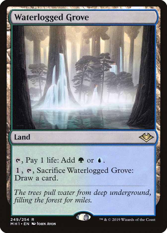 Waterlogged Grove [Modern Horizons] | Anubis Games and Hobby