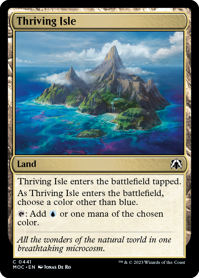 Thriving Isle [March of the Machine Commander] | Anubis Games and Hobby