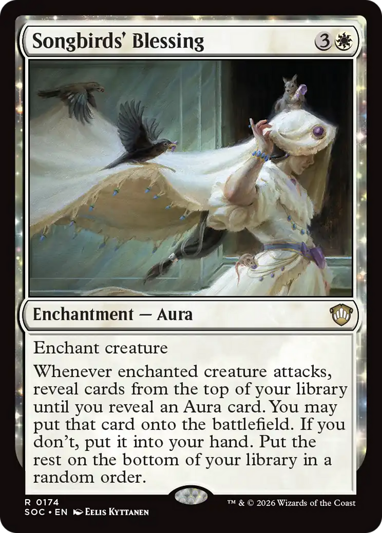 Songbirds' Blessing [Secrets of Strixhaven Commander] | Anubis Games and Hobby
