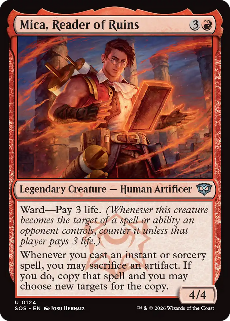 Mica, Reader of Ruins [Secrets of Strixhaven] | Anubis Games and Hobby
