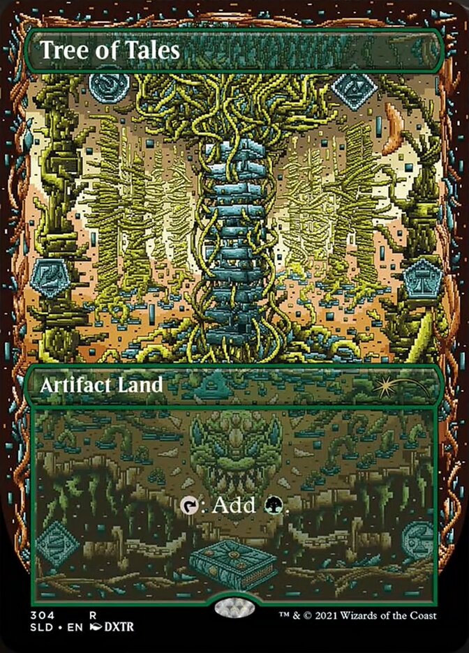Tree of Tales (Borderless) [Secret Lair Drop Series] | Anubis Games and Hobby