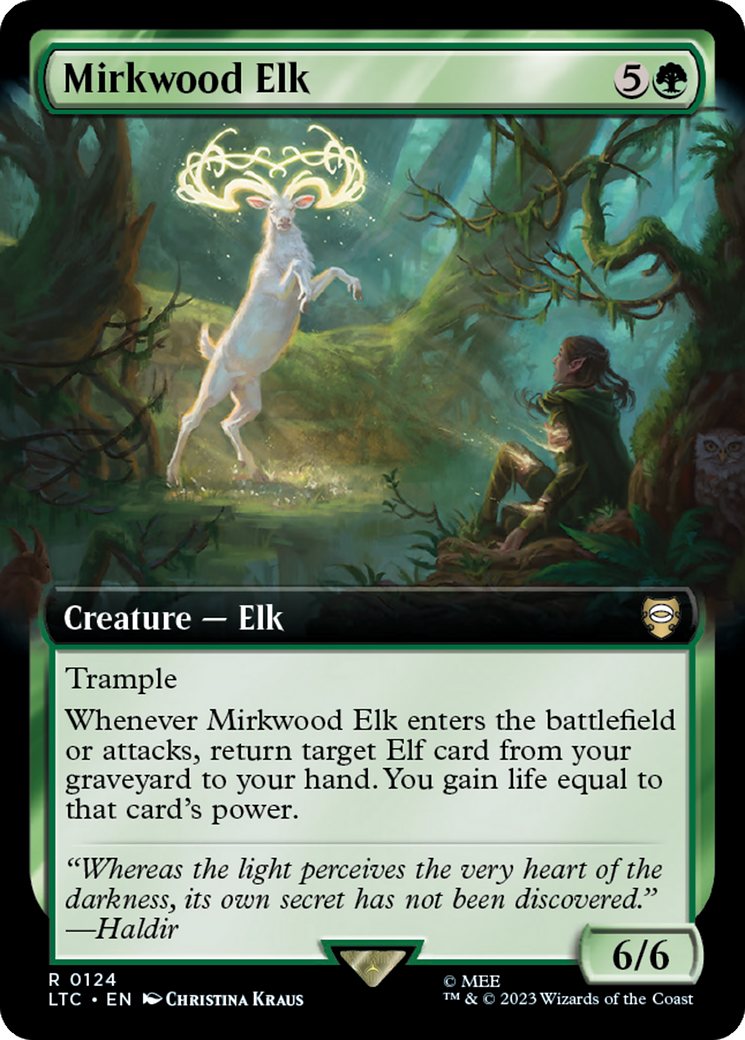 Mirkwood Elk (Extended Art) [The Lord of the Rings: Tales of Middle-Earth Commander] | Anubis Games and Hobby