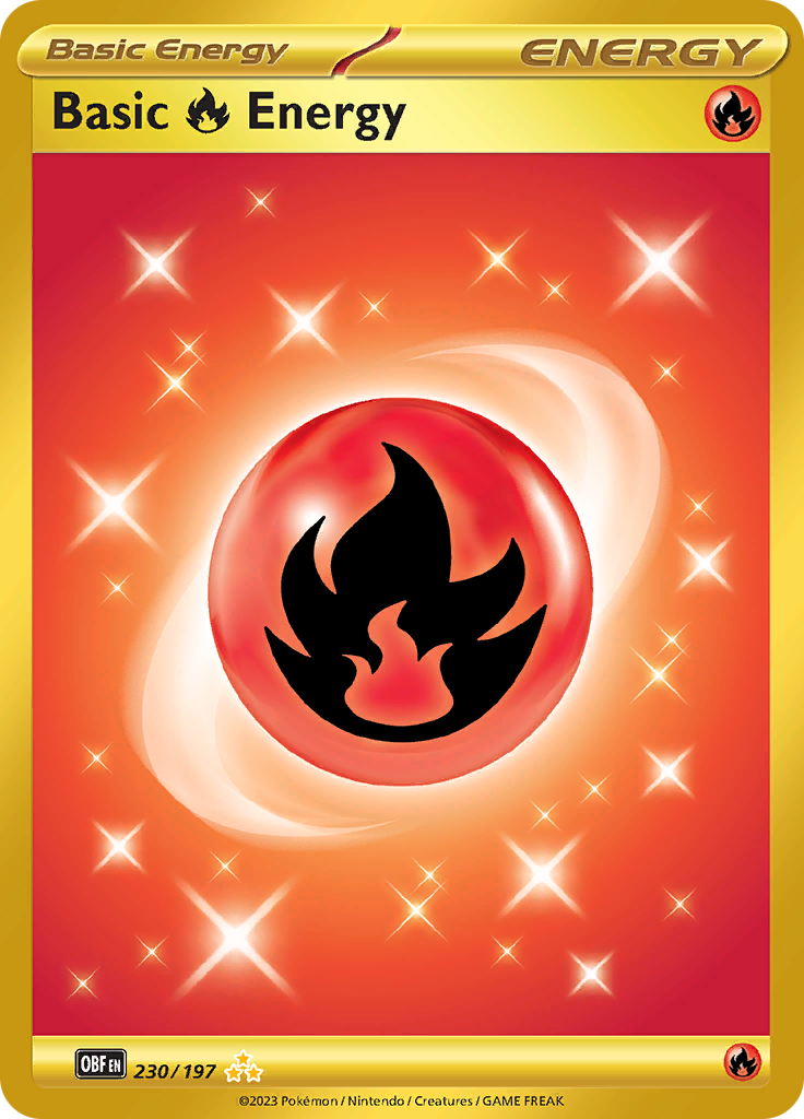 Basic Fire Energy (230/197) [Scarlet & Violet: Obsidian Flames] | Anubis Games and Hobby