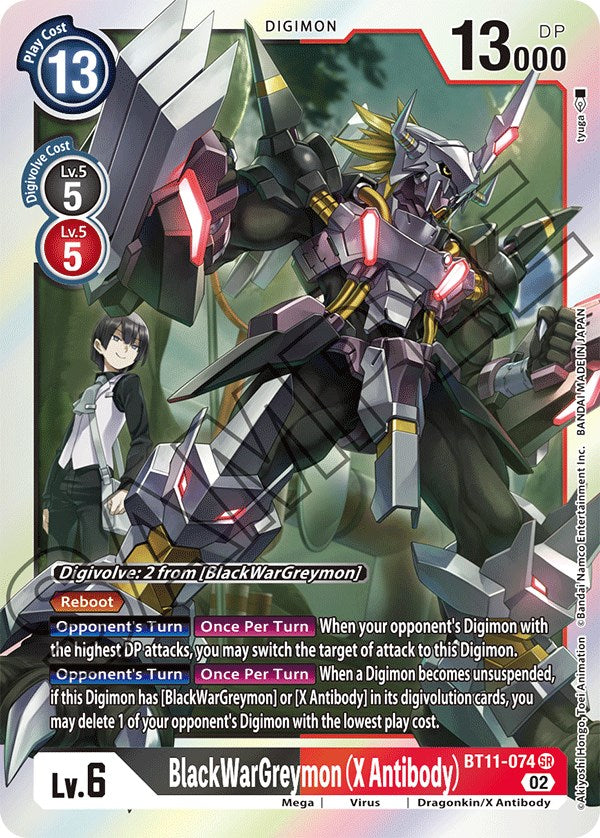 BlackWarGreymon (X Antibody) [BT11-074] [Dimensional Phase] | Anubis Games and Hobby