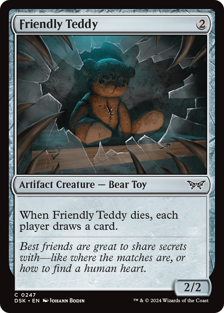 Friendly Teddy [Duskmourn: House of Horror] | Anubis Games and Hobby