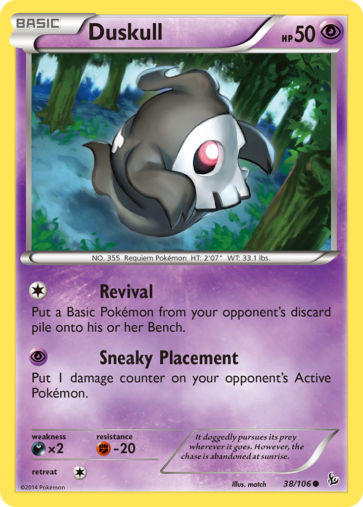 Duskull (38/106) [XY: Flashfire] | Anubis Games and Hobby
