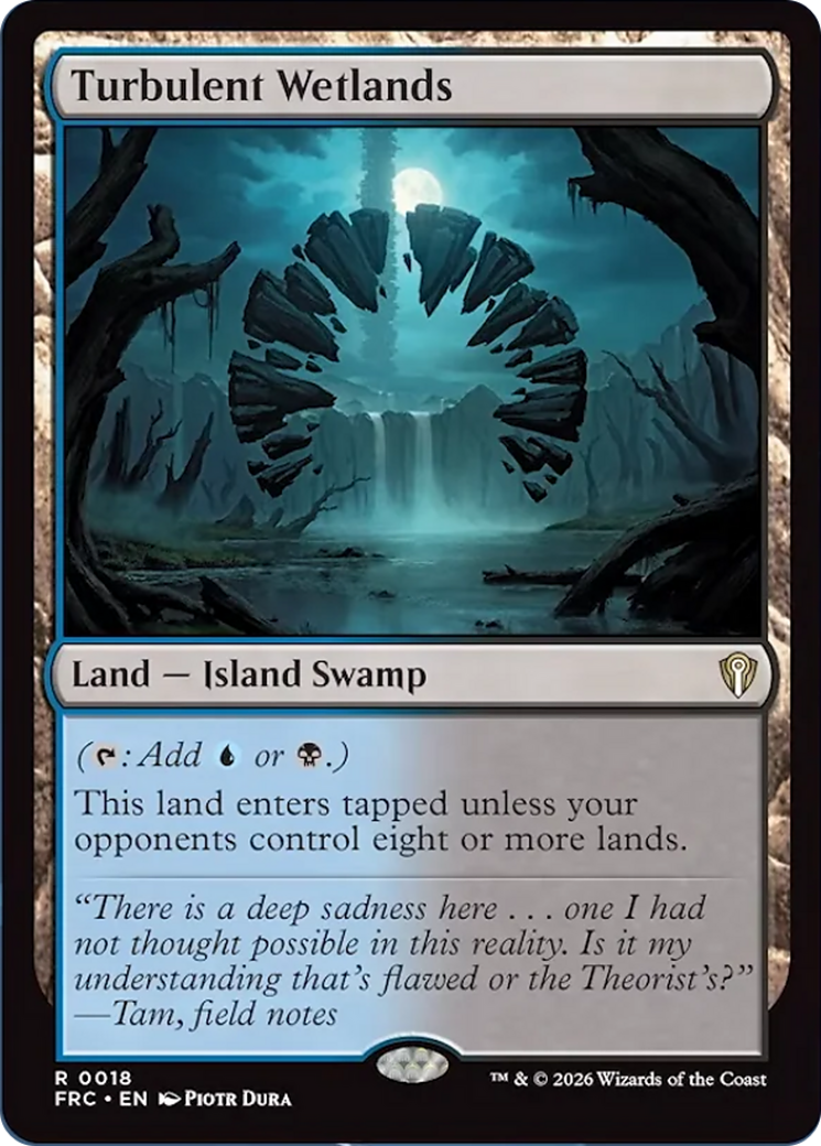 Turbulent Wetlands [Reality Fracture Commander] | Anubis Games and Hobby